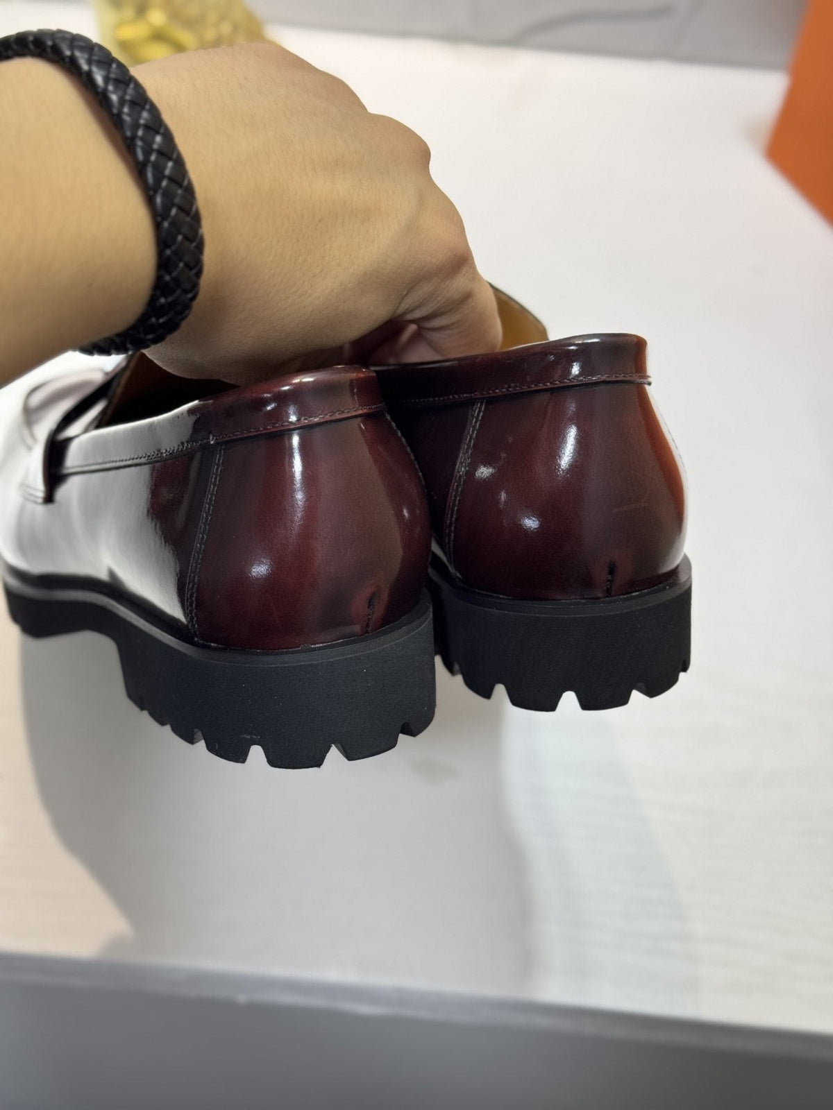 Hermès Men's Lug Sole Loafers