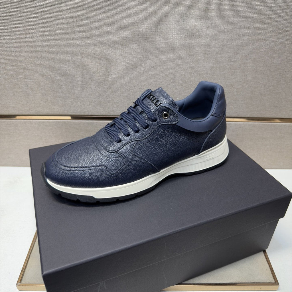 ZILLI Panel-Detail Lace-Up Sneakers