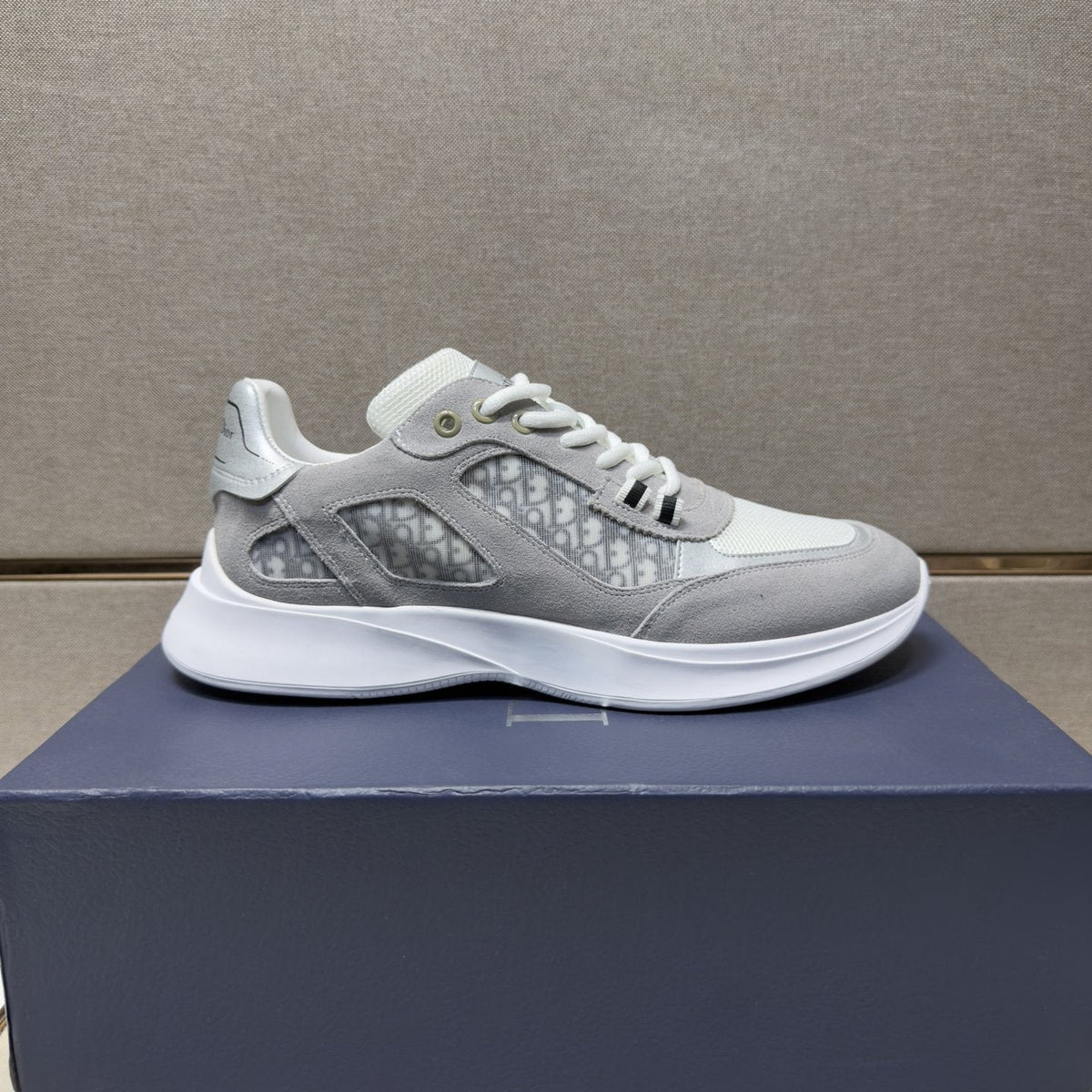 Dior Men's Paneled Low-Top Sneakers