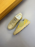 Burberry Paneled Low-Top Sneakers