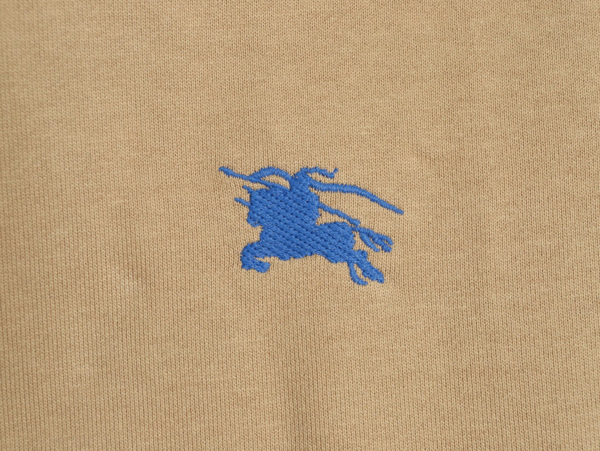Burberry 25FW Horse Emblem Hoodie - Beige